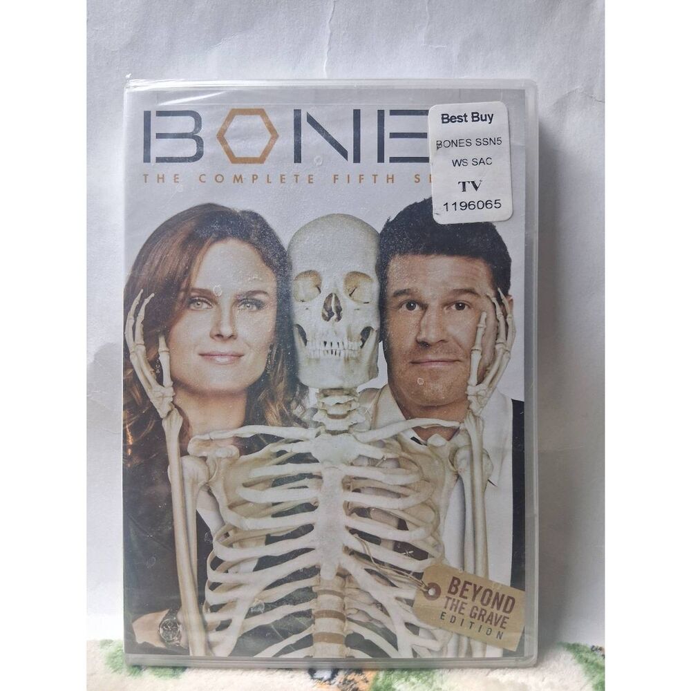 Bones the Complete 5th Season DVD Set-Beyond the Grave edition Brand New